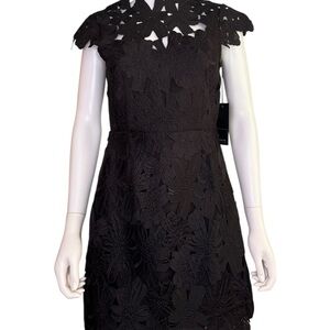 Dolce Vita Black Cocktail Sheath Dress